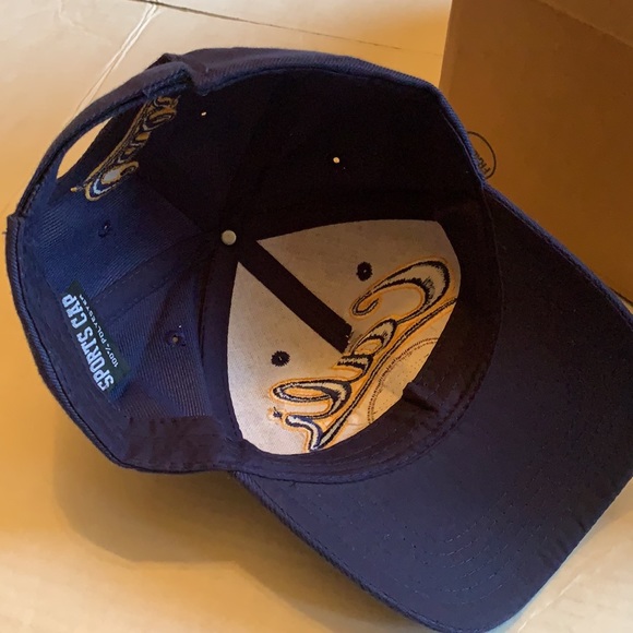 Cali Adjustable Bears Berkeley Navy Sports Cap - Picture 7 of 7